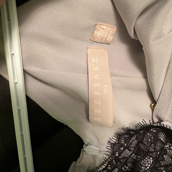 Light Grey Wedding Guest Dress SIZE XXS - Picture 3 of 5